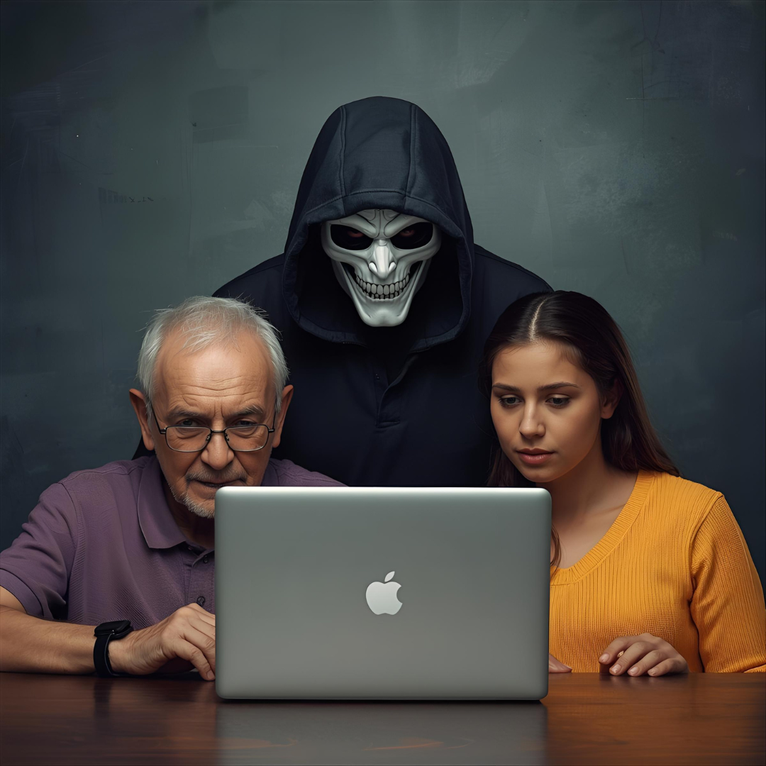 jeunes et seniors victimes du phising